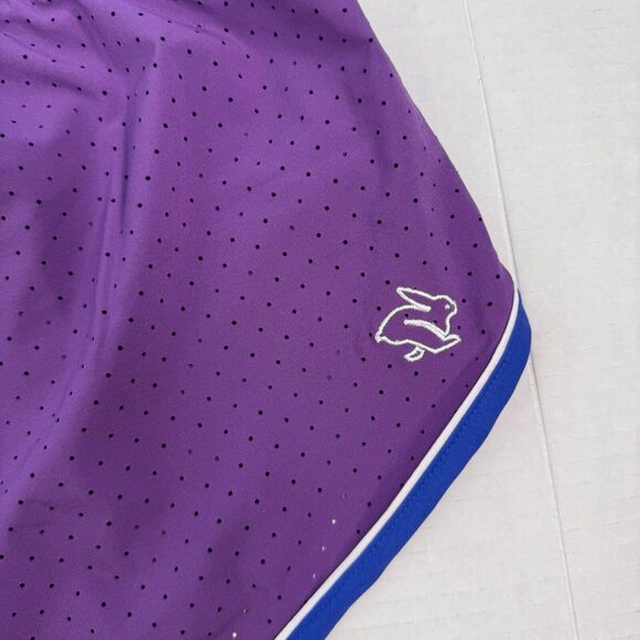 Rabbit Shorts Womens Extra Large Repeats 2 Inch Running Run Meadow Violet NEW XL - Picture 10 of 14